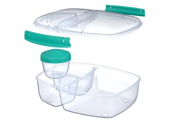 Sistema 2L Triple Split To Go 